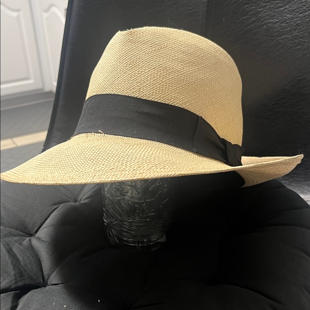 Stetson Tan Fedora with Black Band